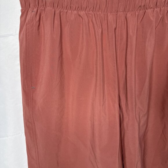 Free Fly Breeze Shorts Mens L Pink Mauve 8" Performance Athletic Elastic Pockets - Picture 4 of 7